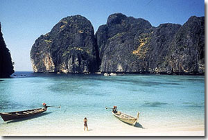 Playa idilica de Tailandia