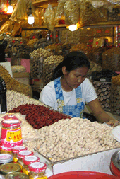 mercado en Bangkok