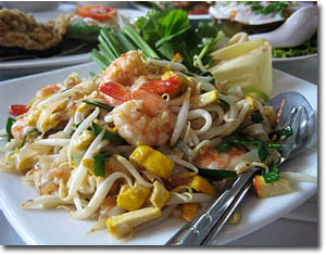 Plato de la gastronomia de Tailandia