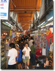 En el mercado de Chatuchak