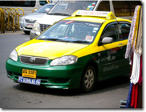 taxi en bangkok
