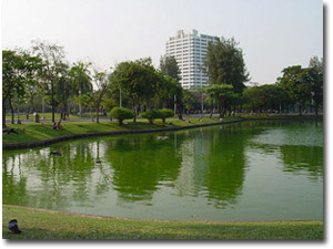 Parque Lumphini en Bangkok