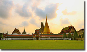 Wat Phra Kaew o el Templo del Buda Esmeralda en Bangkok