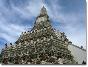 Templo Wat Arun en Thonburi