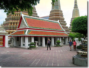pabellon de medicina en el templo Wat Pho