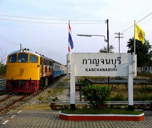 Estación de tren de Kanchanaburi