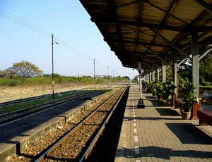 estacion de tren en Kanchanaburi