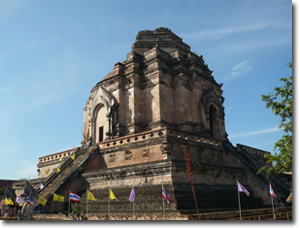 Wat Chedi Luang en chiang Mai