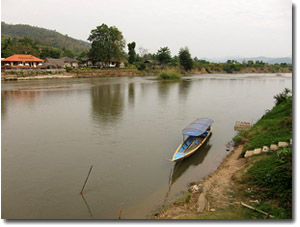 Imagen del río en Thaton