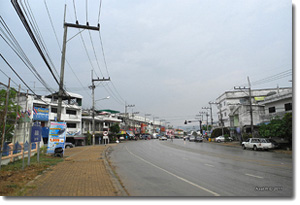 carretera en Chiang Khong