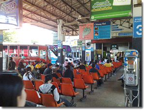 Estacion de autobuses de Chiang Rai
