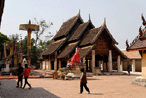 lugar de pequeños templos en Lampang