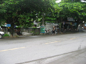 una calle de Lampang