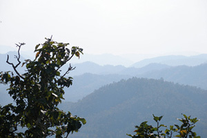 Montañas alrededor de Mae Hong Son