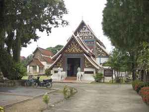 Templo Wat Nong Bua, en la provincia de Nan