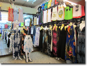 tienda de ropa en Ao Nang