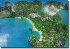 Isla Hong cerca de Krabi