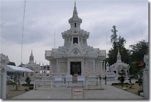 Complejo de un templo en Nakhon Si Thammarat
