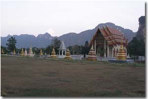 complejo de un templo en Phang Nga