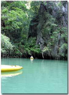 kayacs en Phang Nga