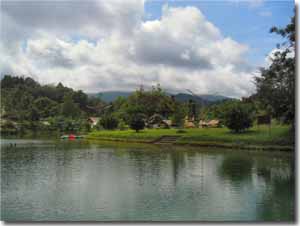 Zona rural cerca de la ciudad de Ranong