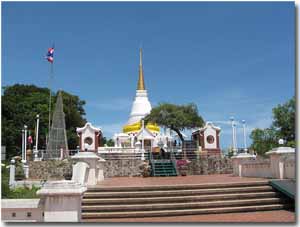 templo chedi luan en Songkhla